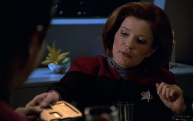 Bid For A Chance To Dine With Captain Janeway... Star Trek Voyager's Kate Mulgrew.