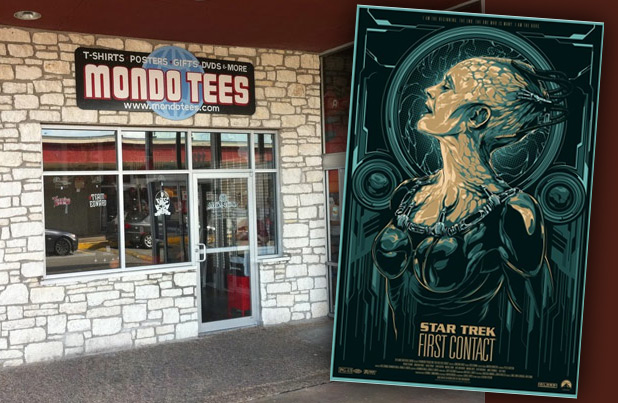 Mondo Tees "Star Trek: First Contact" Borg Queen Poster On Sale Thursday