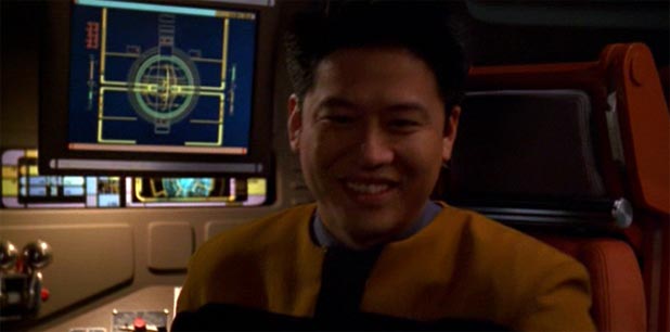 "Just Make Him Normal" Says Garrett Wang to Voyager Producers.
