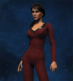 Data Feed: Just What You've Always Wanted In Star Trek Online.  Counselor Troi Uniform Now Available