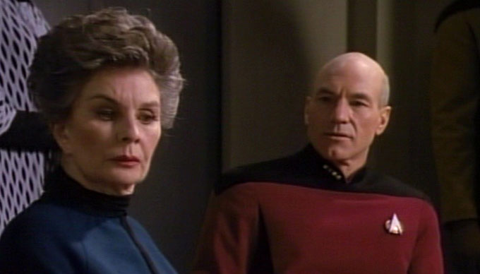 Jean Simmons "Admiral Satie" From TNG's "The Drummhead" Dies At 80