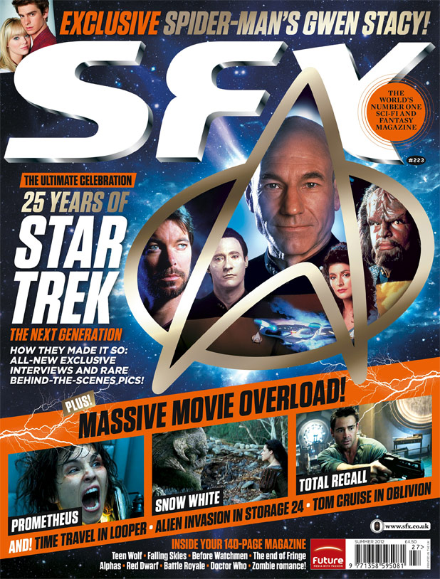 New Issue of SFX Magazine Celebrates 25 Years Of Star Trek: The Next Generation