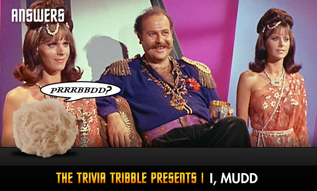The Trivia Tribble Presents: 'I, Mudd'