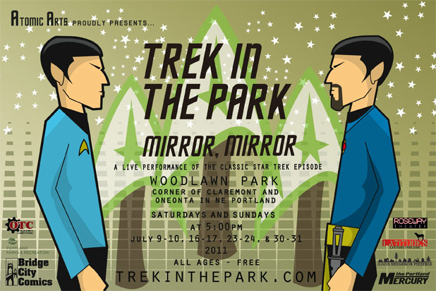Star Trek In The Park Returns To Portland With "Mirror, Mirror"