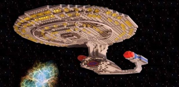 Lego Starships Give New Meaning To Make It So