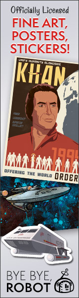 Bye Bye, Robot: Official Licensed Star Trek Fine Art